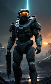 Master Chief Dark setting