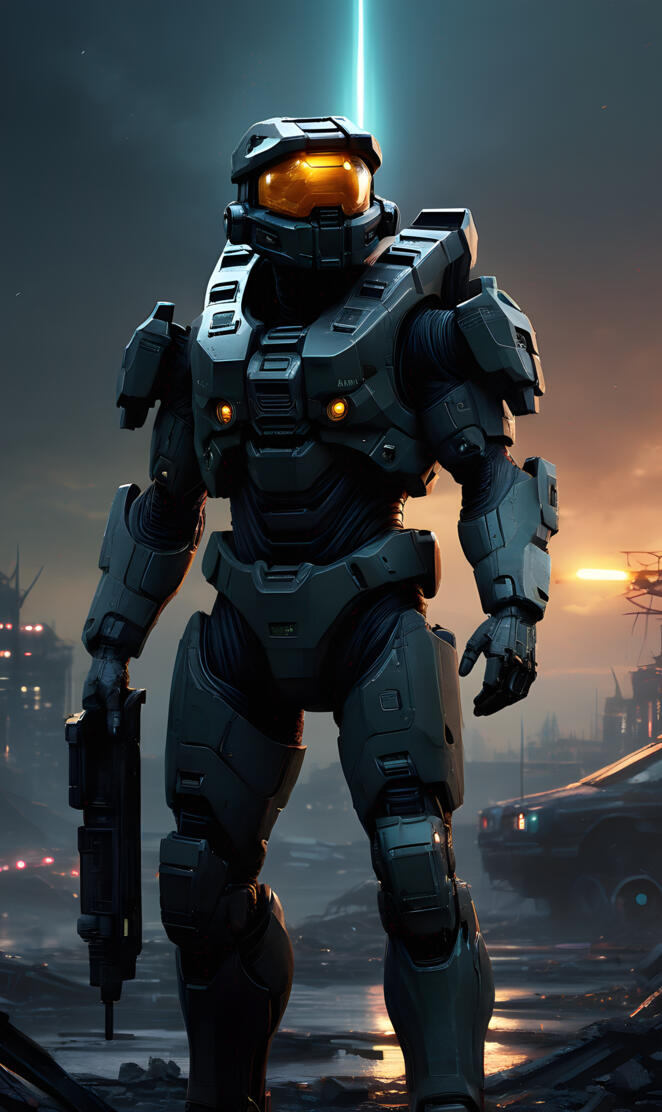 Master Chief Dark setting