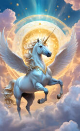 Unicorn Pegasus Gold