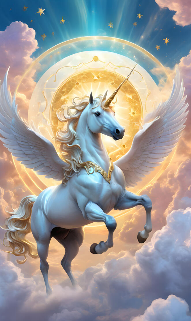 Unicorn Pegasus Gold