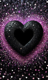 a purple circle with many small dots