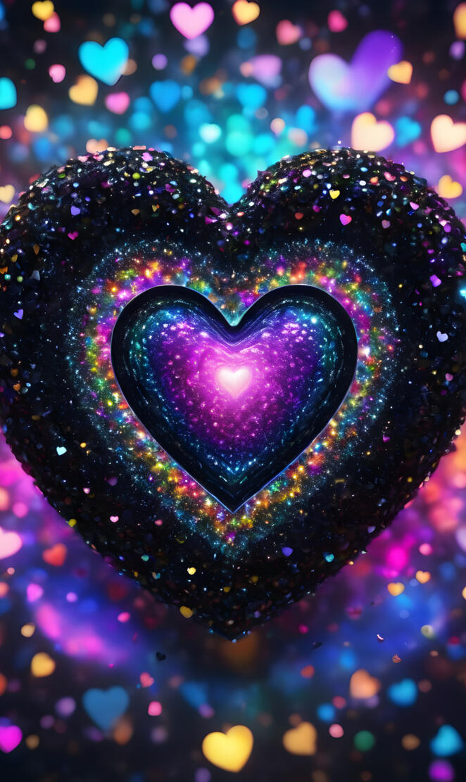 a purple and yellow circle