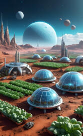 Mars Future Colony