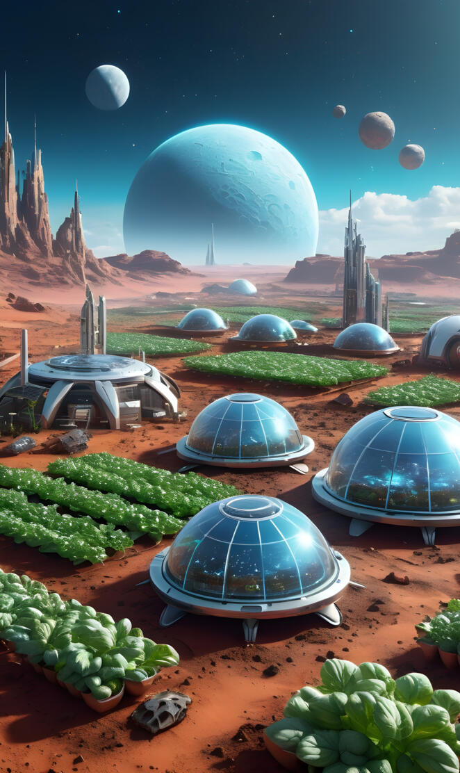 Mars Future Colony