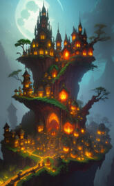 a building with towers and domes