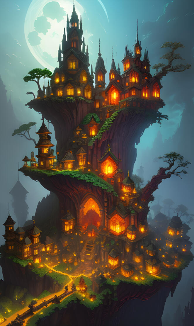 a building with towers and domes