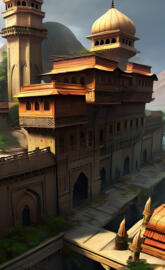 a large building with a domed roof