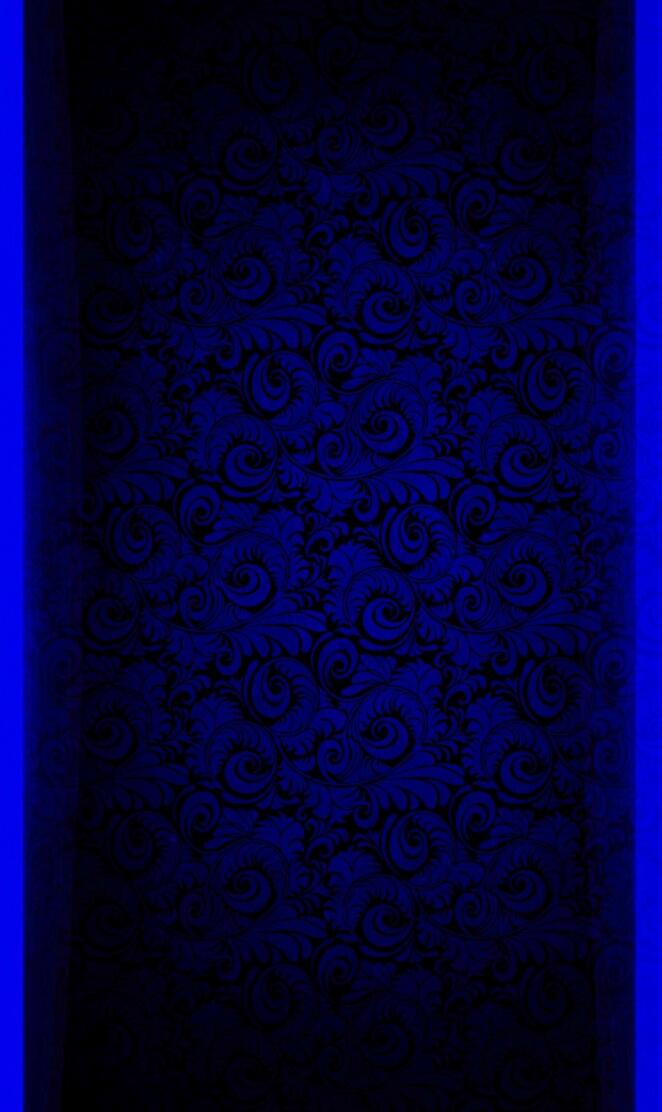 S7 edge Blue Pattern