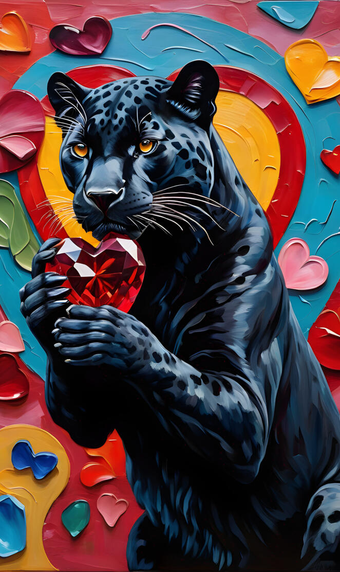 black jaguar background pattern