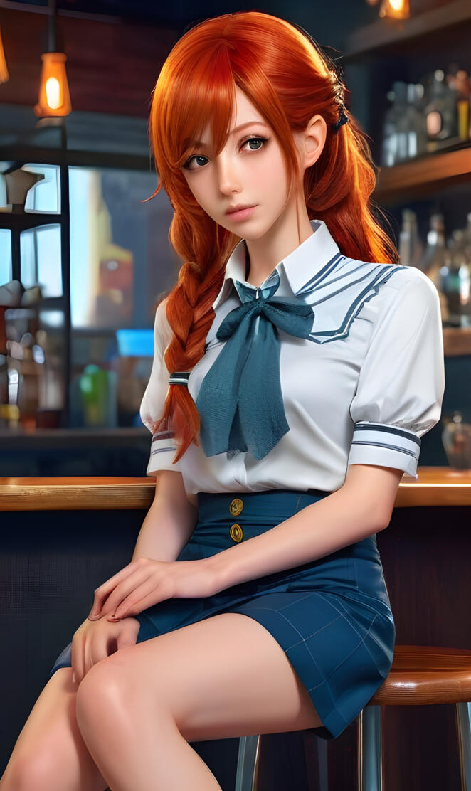 Cai Wenji sitting on a chair