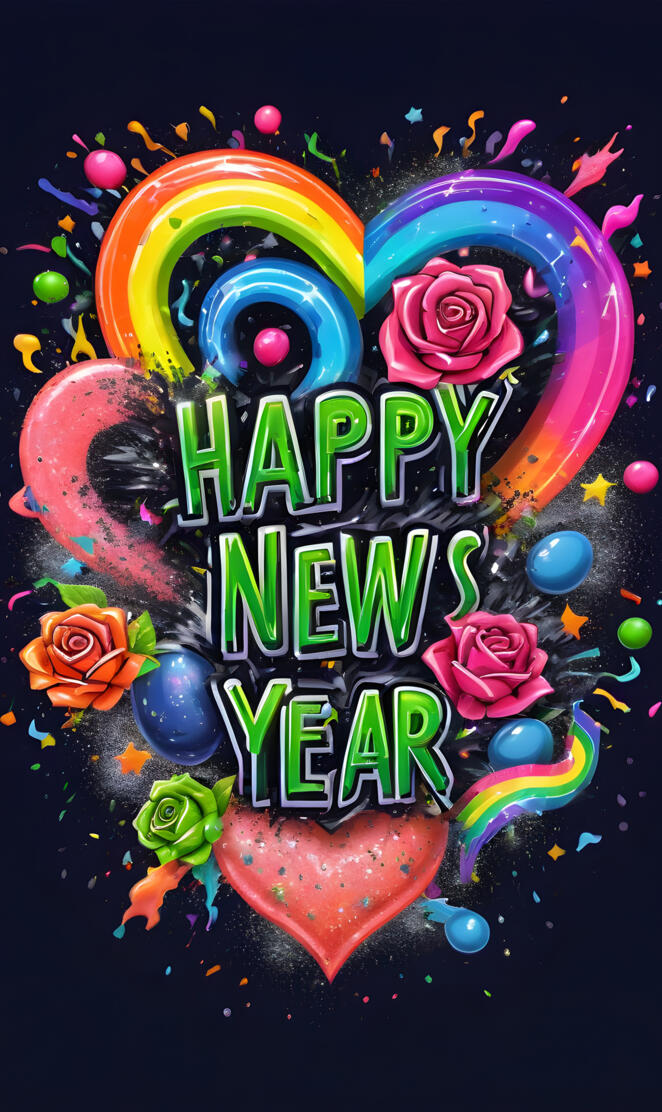 a poster with a graphic design