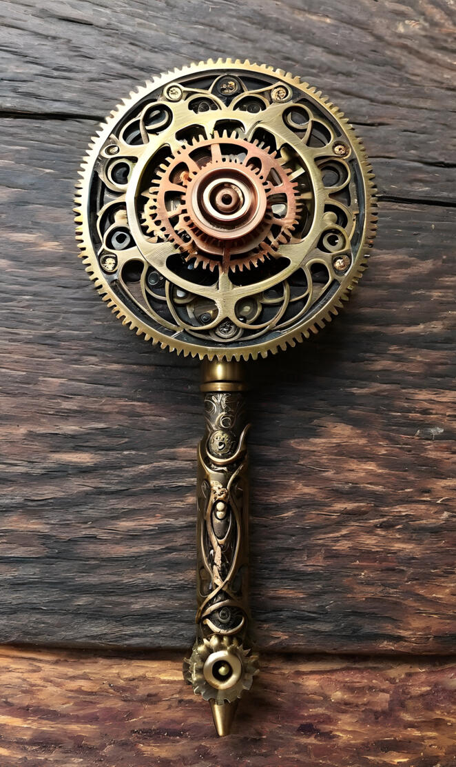 The Craftsman's Cog Staff