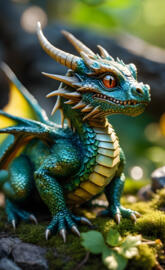 new baby spring cute dragon