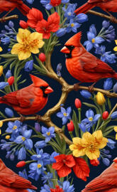 spring Cardinals