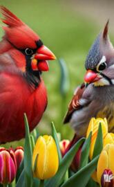 Spring Cardinal