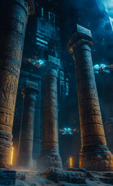 An ancient market square, now a high-tech hub