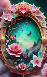 oval frame