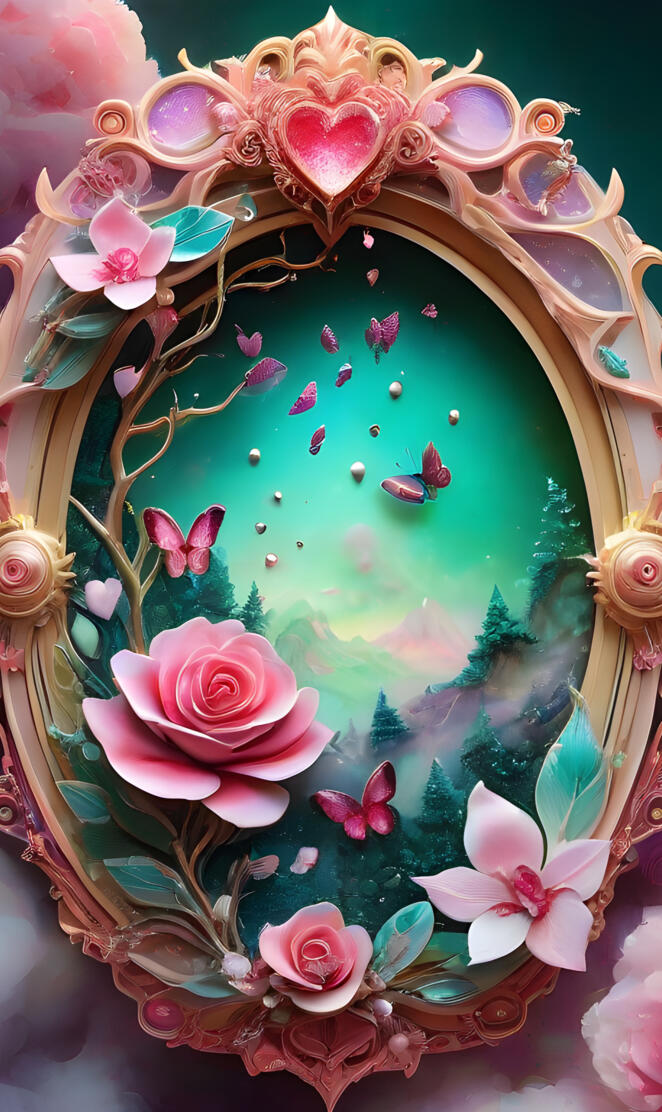 oval frame