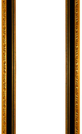 Golden frame