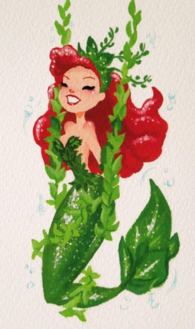 Poison Ivy Mermaid