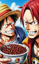 shanks and luffy
