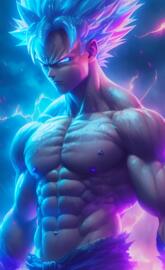 GOKU REALISTA DBZ ARTE
