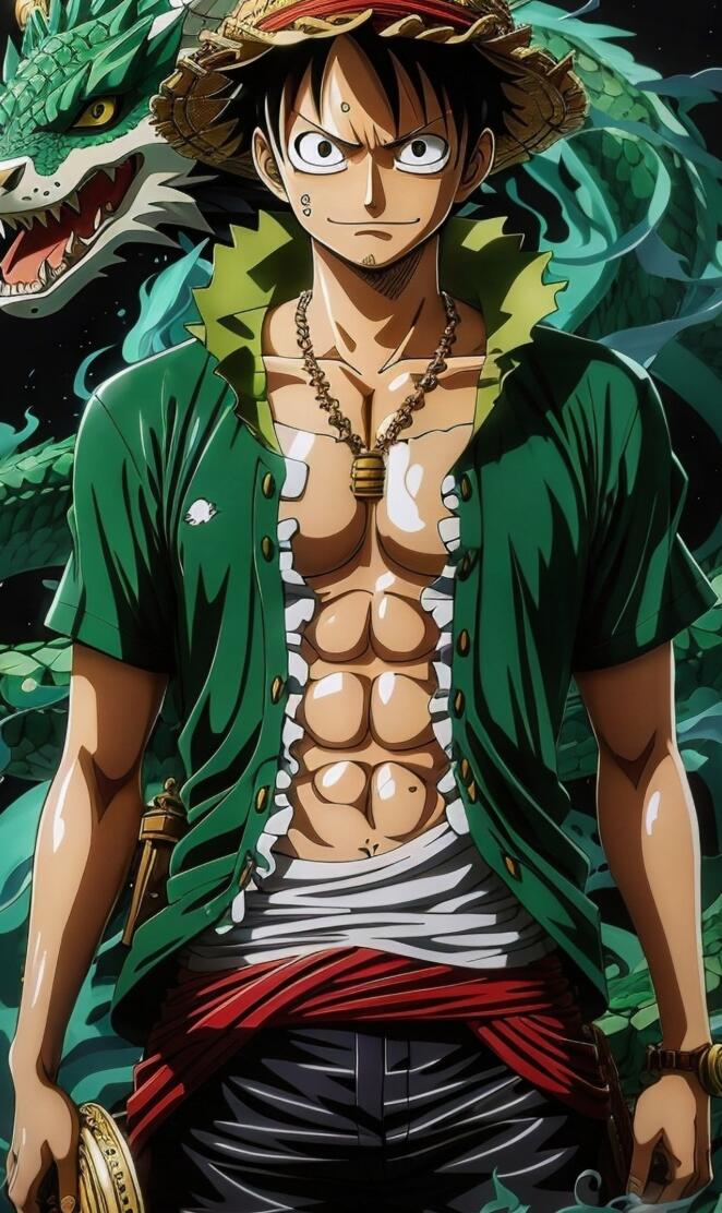 LUFFY ONE PIECE ART HD