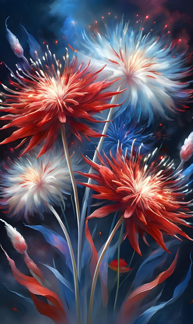 Firework Flowers