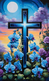 HIBISCUS MORNING CROSS...