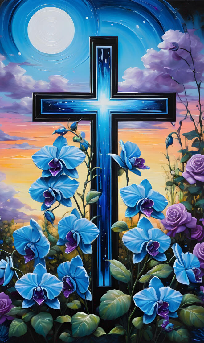 HIBISCUS MORNING CROSS...