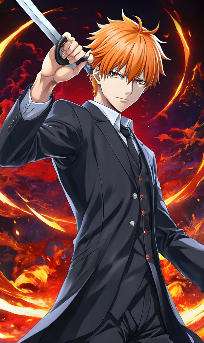 ichigo on another anime verse