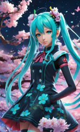 Hatsune Miku, femme
