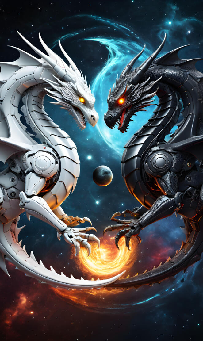 Cosmos Double Dragons