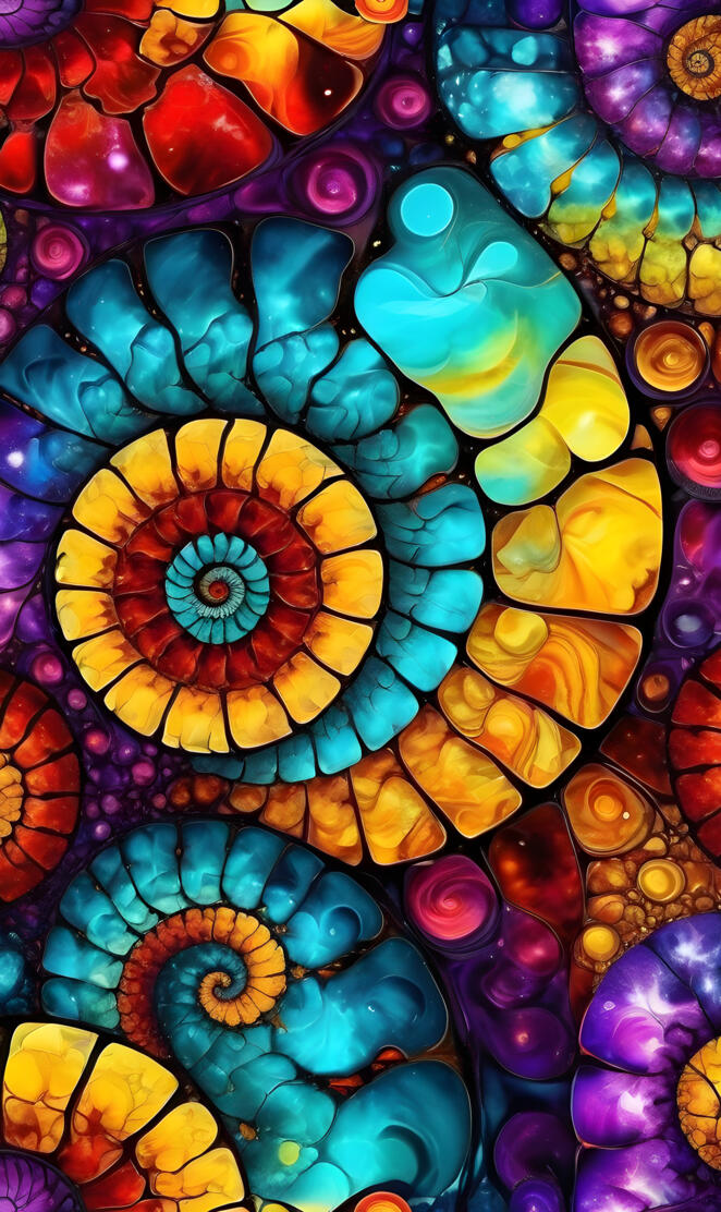 Abstract Paisley, flowers.