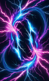 abstract lightening