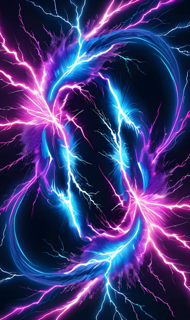 abstract lightening