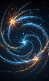 a spiral galaxy in space