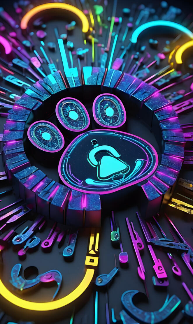 a close up of a computer