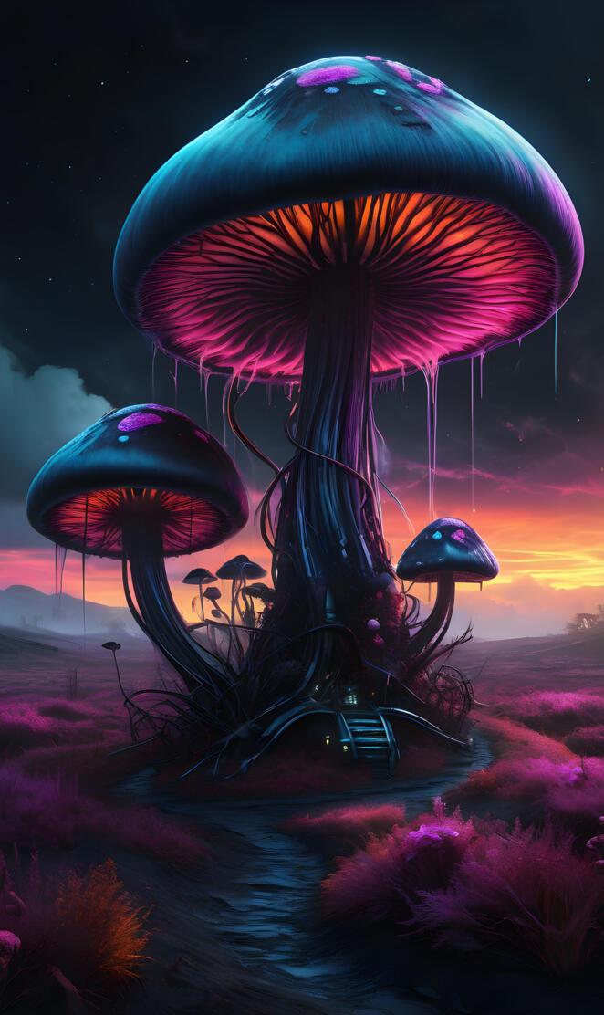 a group of jellyfish in the water