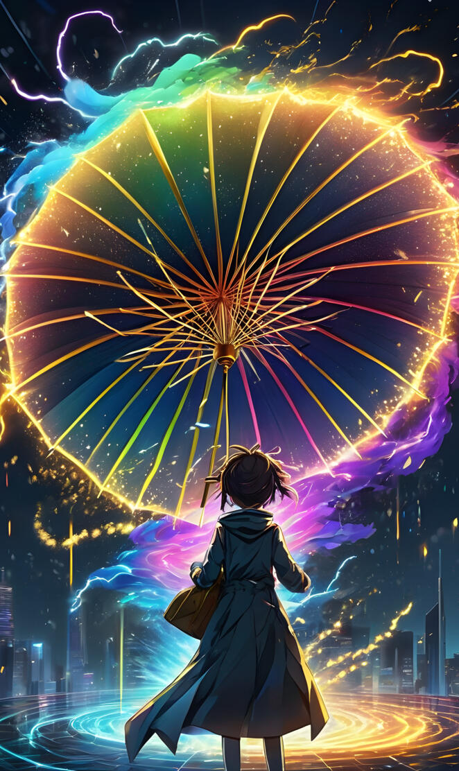 a person standing in front of a firework exploding in the sky