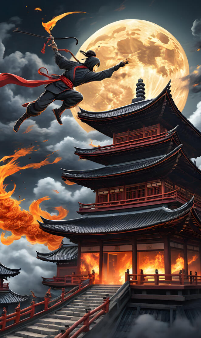 Lone Ninja to the rescue