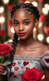 Valentine, Hearts, Roses