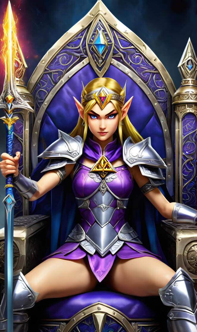 woah Zelda warrior Princess