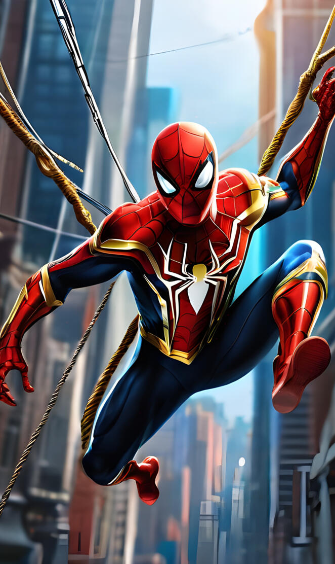 a person in a garment from a rope