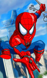 cartoon like spidy