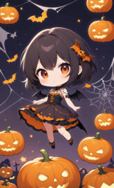Halloween Chibi Art 8