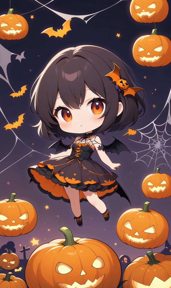 Halloween Chibi Art 8