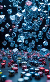 a large group of cars with stickers on them