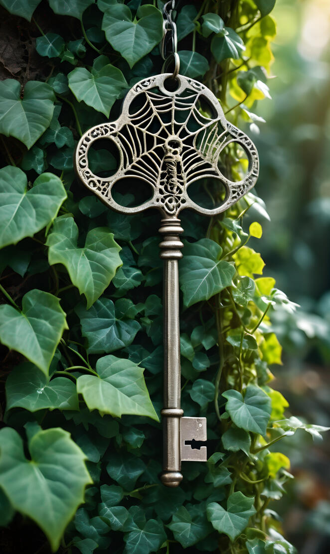 skeleton key and ivy