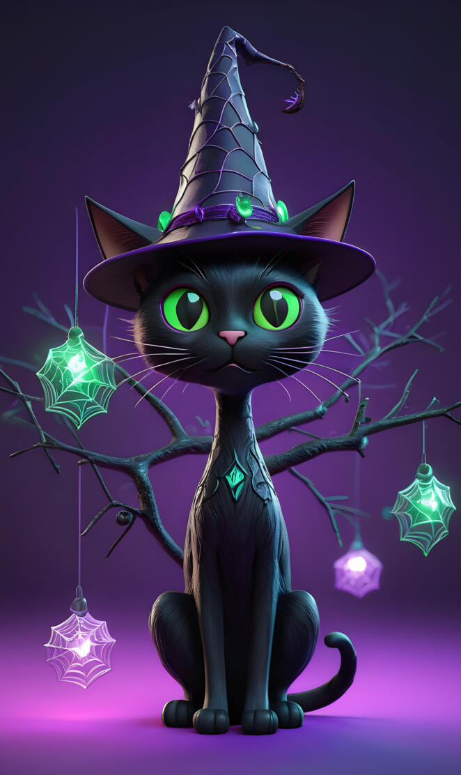 Halloween cat 4